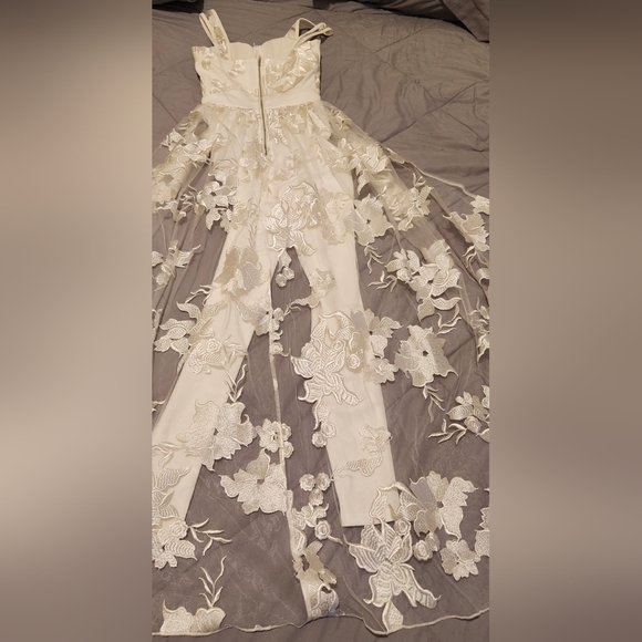 Fashion Nova Love And Lace Jumpsuit - Picture 5 of 8